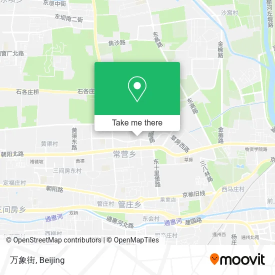 万象街 map