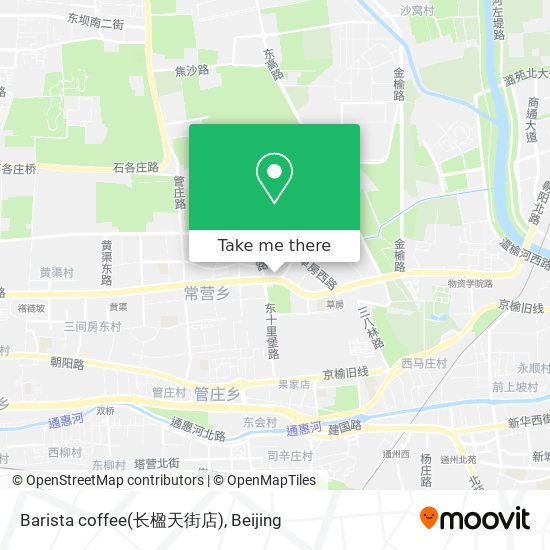 Barista coffee(长楹天街店) map