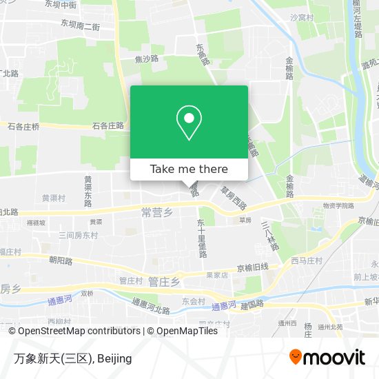 万象新天(三区) map