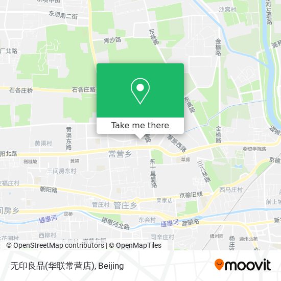 无印良品(华联常营店) map