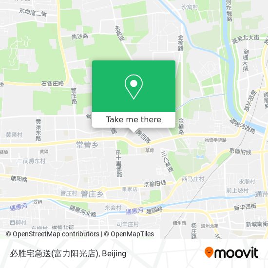 必胜宅急送(富力阳光店) map