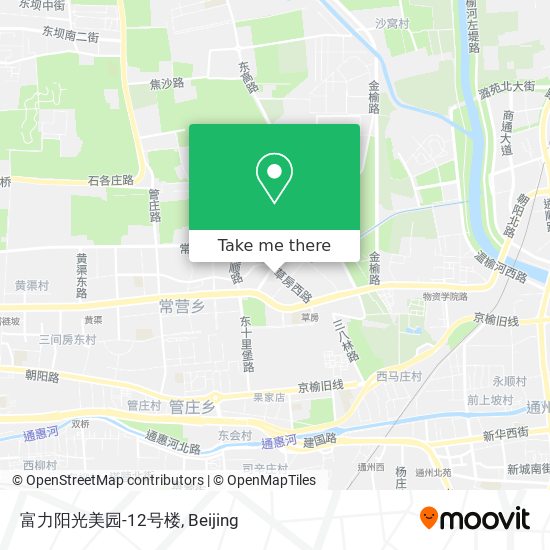 富力阳光美园-12号楼 map