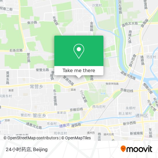 24小时药店 map