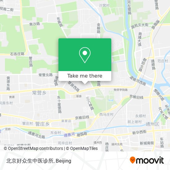 北京好众生中医诊所 map