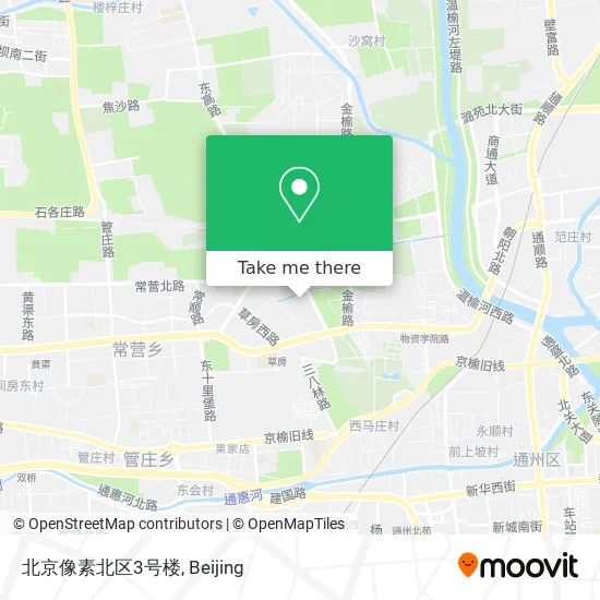 北京像素北区3号楼 map