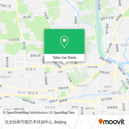 北京怡和万国艺术培训中心 map