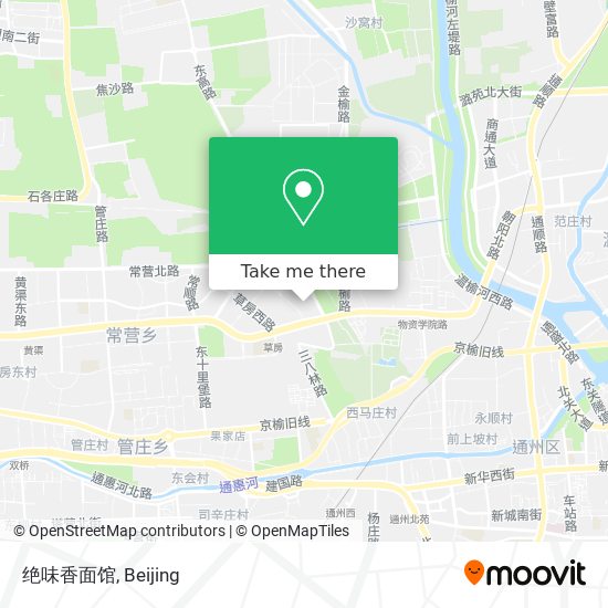 绝味香面馆 map