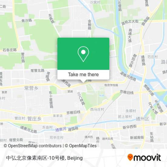 中弘北京像素南区-10号楼 map