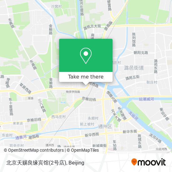 北京天赐良缘宾馆(2号店) map
