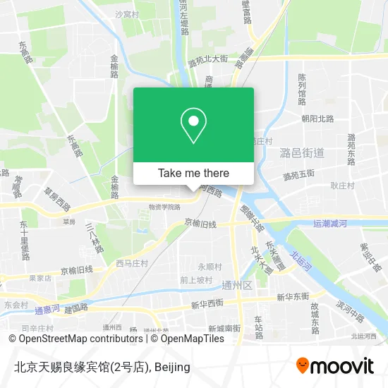 北京天赐良缘宾馆(2号店) map