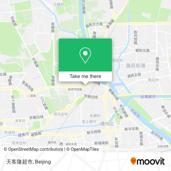 天客隆超市 map