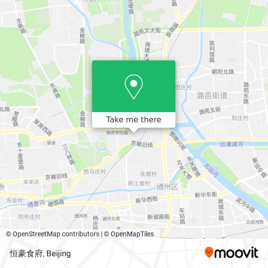 恒豪食府 map