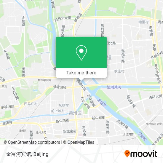金富河宾馆 map