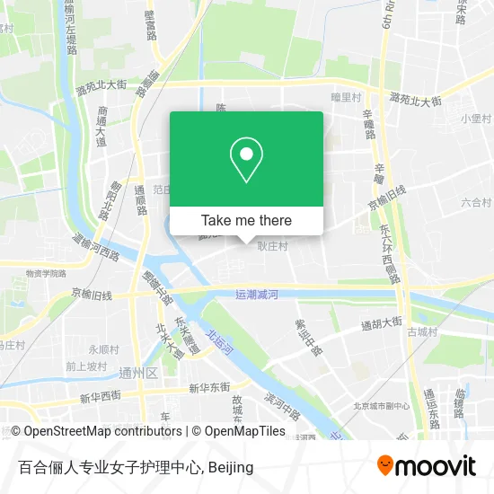 百合俪人专业女子护理中心 map