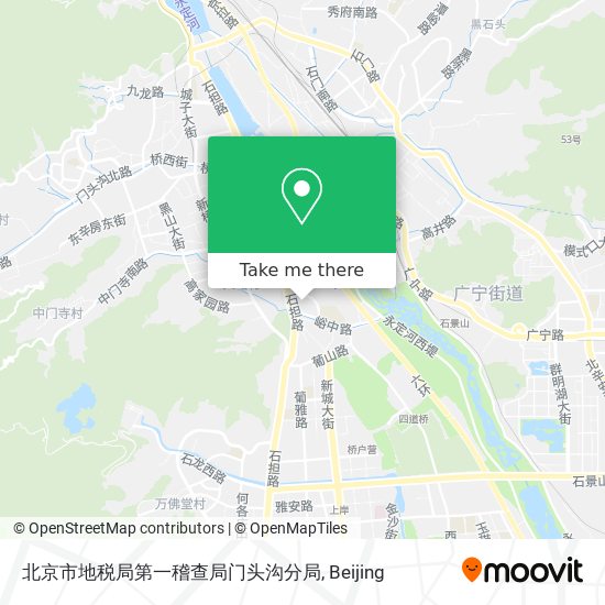 北京市地税局第一稽查局门头沟分局 map