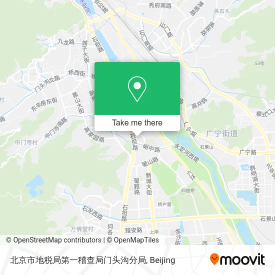 北京市地税局第一稽查局门头沟分局 map