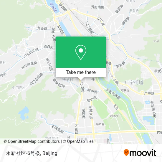 永新社区-6号楼 map