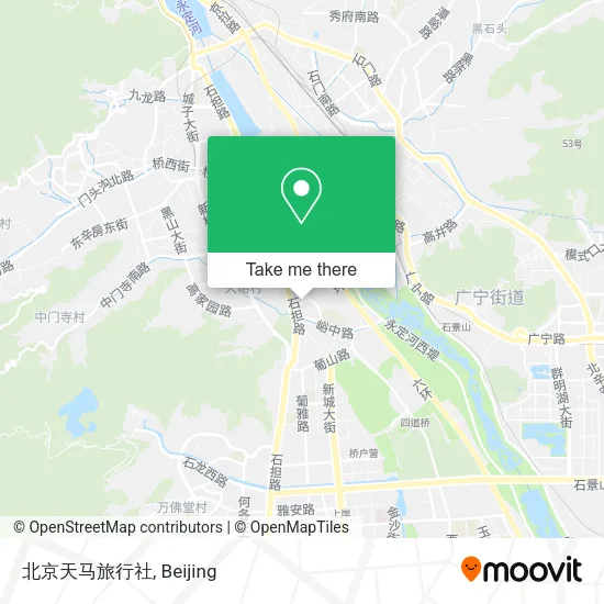 北京天马旅行社 map