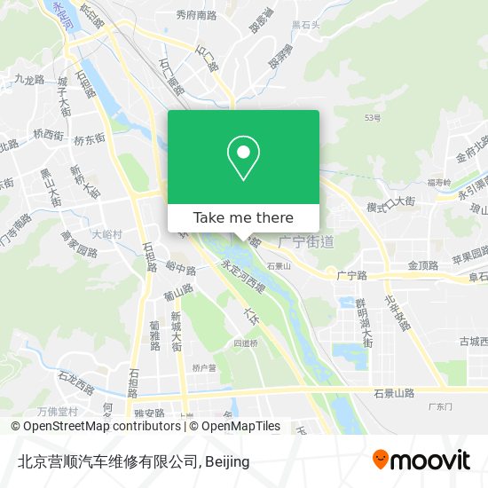 北京营顺汽车维修有限公司 map