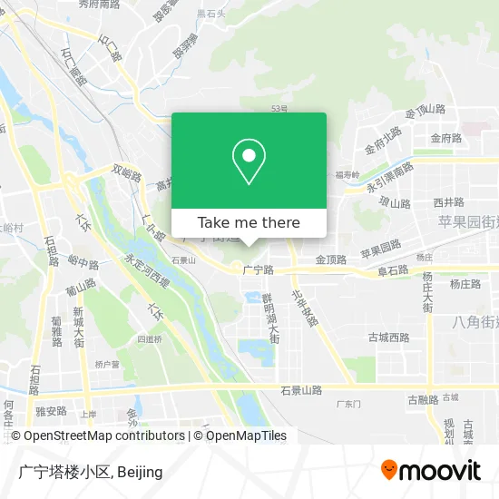 广宁塔楼小区 map