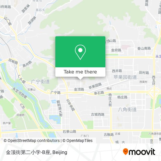 金顶街第二小学-B座 map