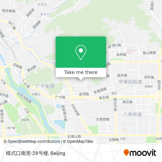 模式口南里-28号楼 map