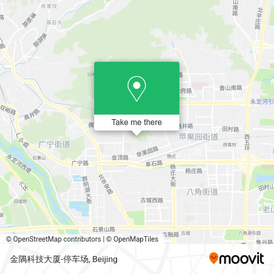 金隅科技大厦-停车场 map