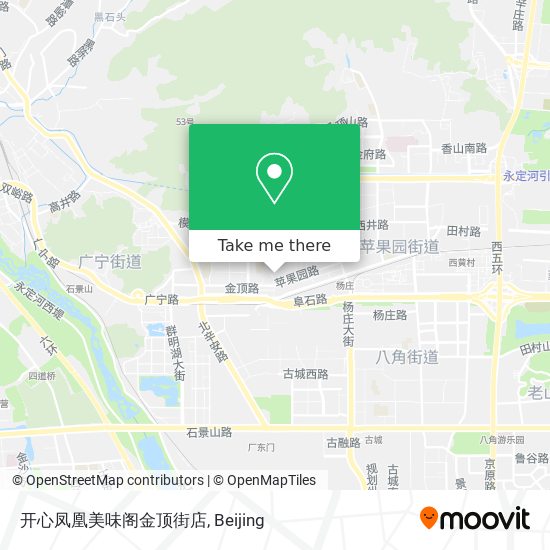 开心凤凰美味阁金顶街店 map