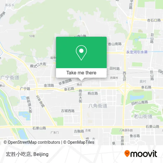 宏胜小吃店 map