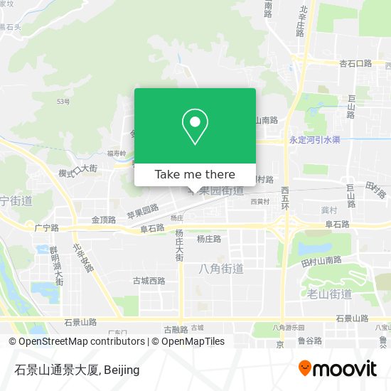 石景山通景大厦 map