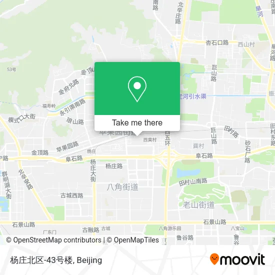 杨庄北区-43号楼 map