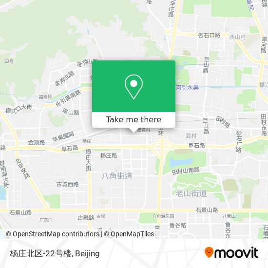 杨庄北区-22号楼 map