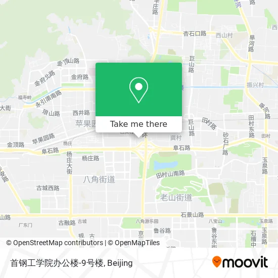 首钢工学院办公楼-9号楼 map