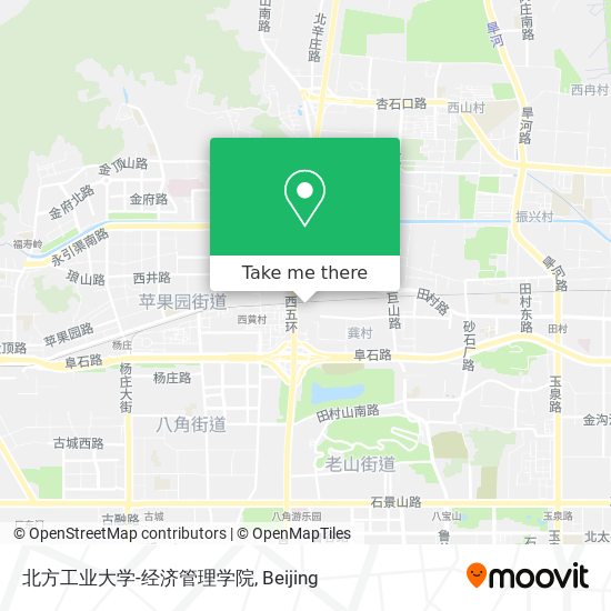 北方工业大学-经济管理学院 map