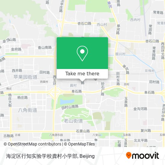 海淀区行知实验学校龚村小学部 map