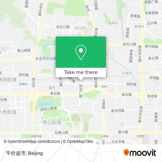 平价超市 map