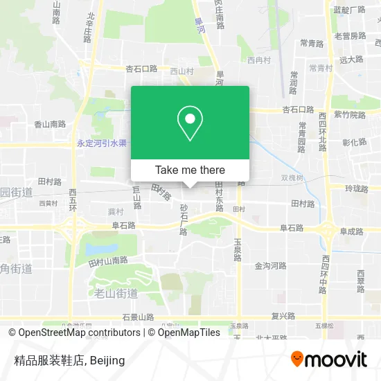 精品服装鞋店 map