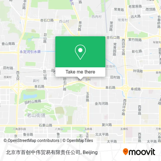 北京市首创中伟贸易有限责任公司 map