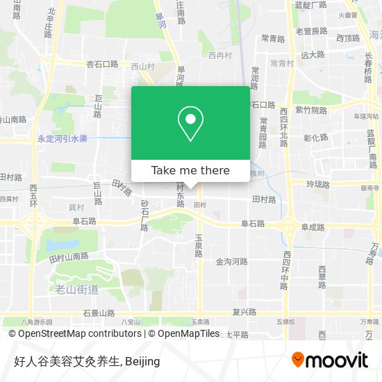 好人谷美容艾灸养生 map