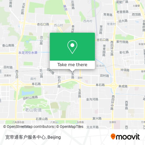 宽带通客户服务中心 map