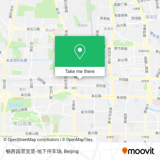 畅茜园景宜里-地下停车场 map