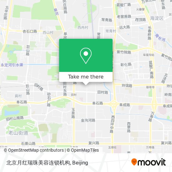 北京月红瑞珠美容连锁机构 map