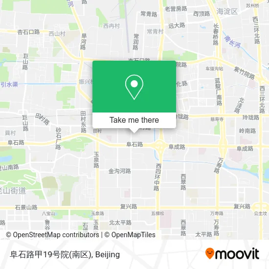 阜石路甲19号院(南区) map