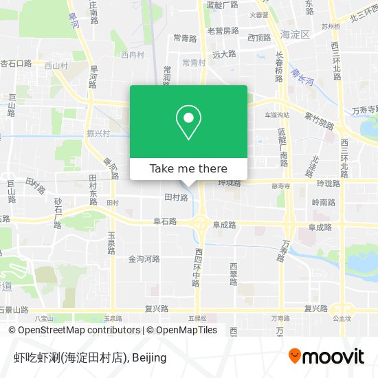 虾吃虾涮(海淀田村店) map