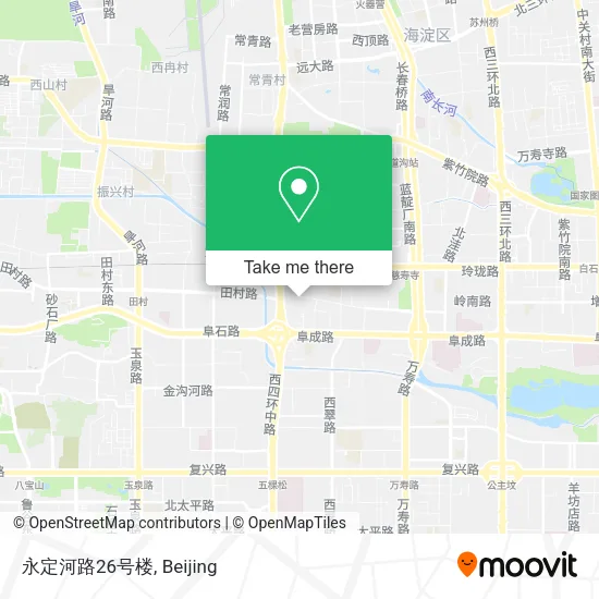 永定河路26号楼 map