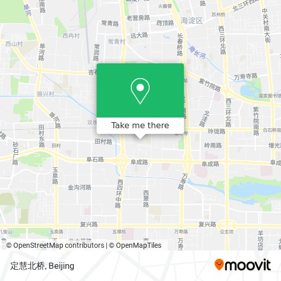 定慧北桥 map