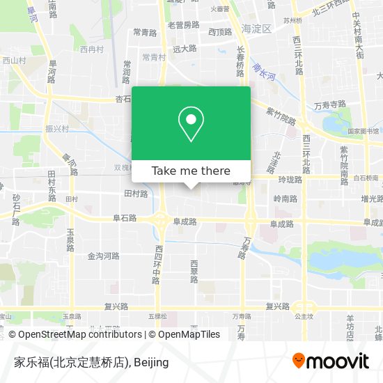 家乐福(北京定慧桥店) map