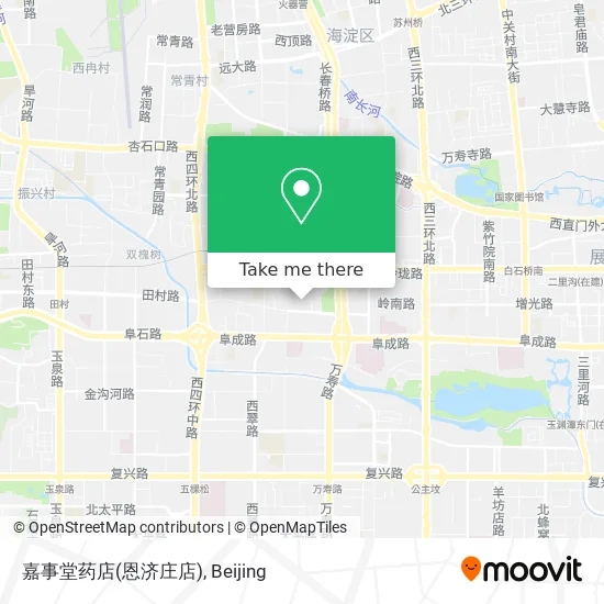 嘉事堂药店(恩济庄店) map