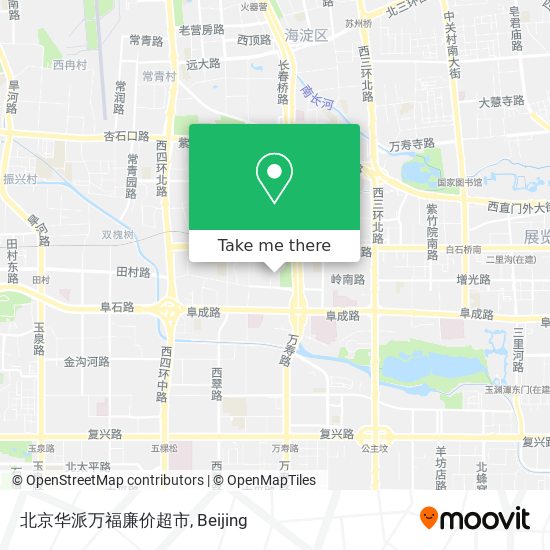 北京华派万福廉价超市 map