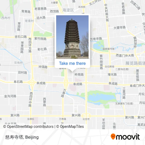 慈寿寺塔 map
